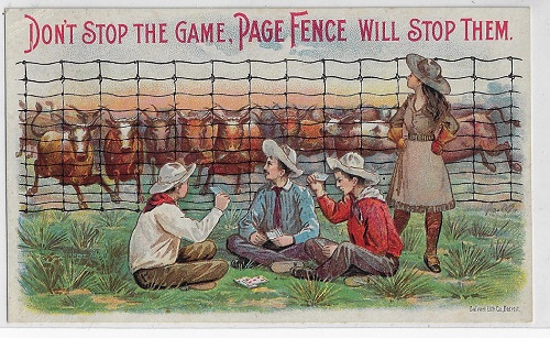 PAGE WOVEN WIRE FENCE CO.