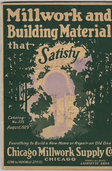 MILLWORK AND BUILDING MATERIALS THAT SATISFY