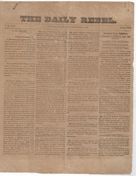 THE REBEL NEWSPAPER