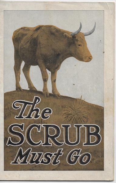 THE SCRUB MUST GO