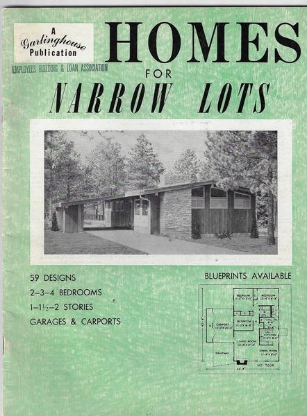 Homes for Narrow Lots - Garlinghouse