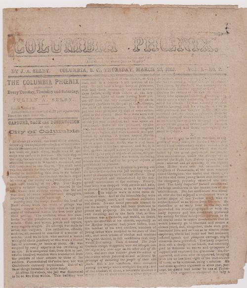 The Columbia Phoenix - March 23, 1865