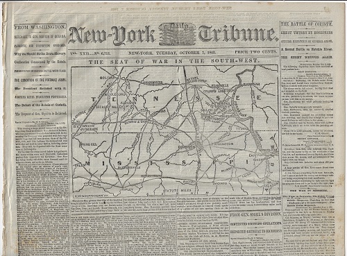 New York Times - October 7, 1862 - Second Battle On Hatchie River