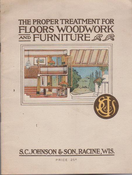 The Proper Treatment for Floors Woodwork and Furniture - 1924
